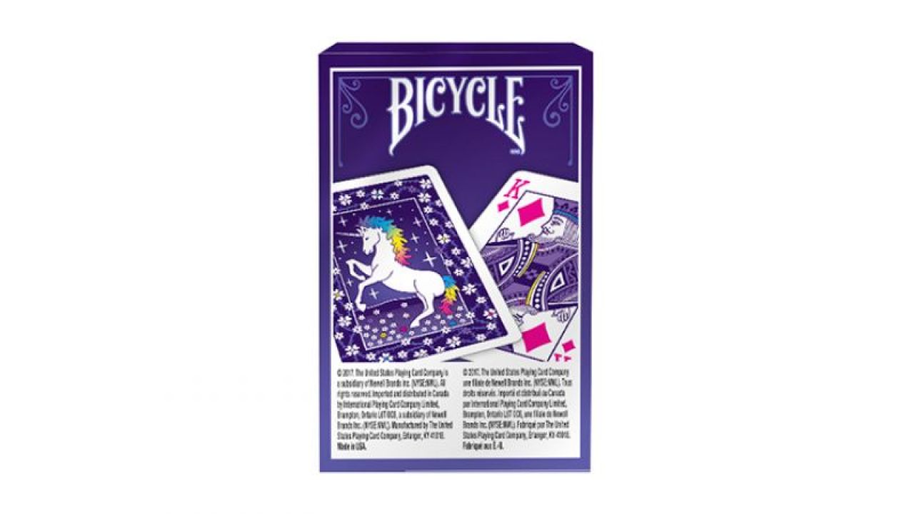 Bicycle Unicorn francia kártya